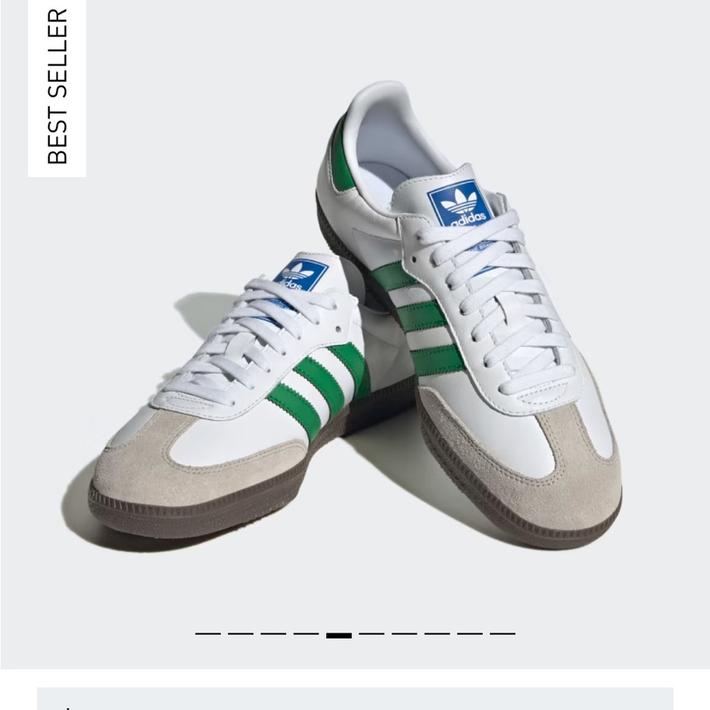 Samba OG Shoes green/white NWT